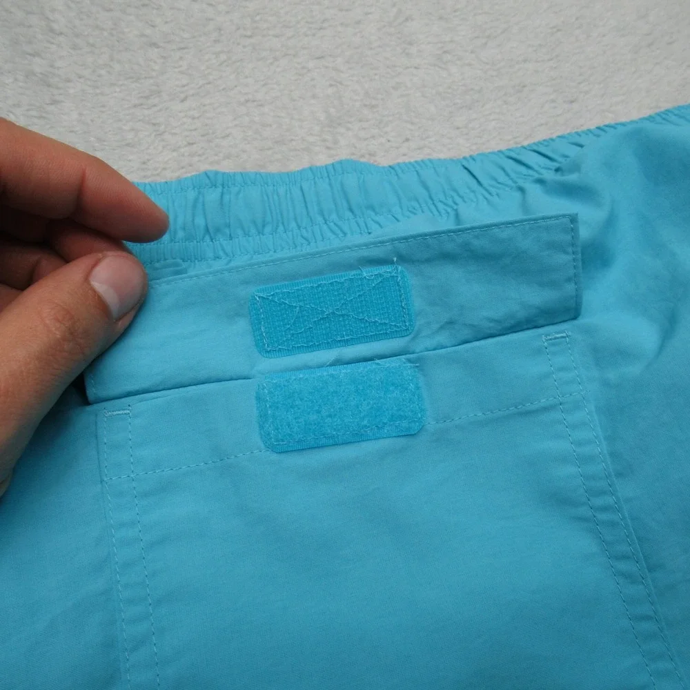 DSG Rec Shorts Men XXL Blue Elastic Drawstring Waist Relaxed Quick Dry Lined NEW